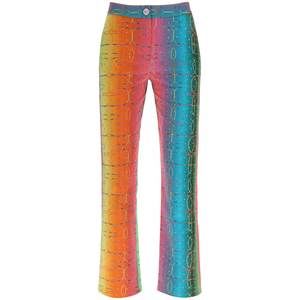 Siedres bery multicolor rhinestone pants